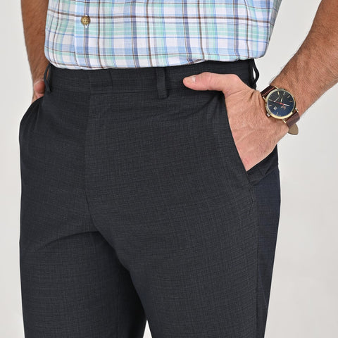 PANTALÓN DE VESTIR YALE SIN PINZAS REGULAR FIT 0451