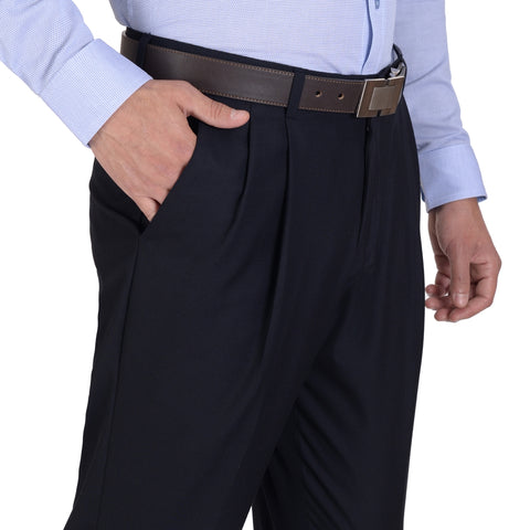 PANTALÓN DE VESTIR YALE REGULAR FIT CON PINZAS 1768