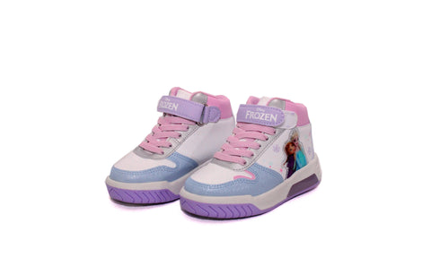 TENIS CON IMAGINACION FROZEN 3003 BLANCO/AZUL