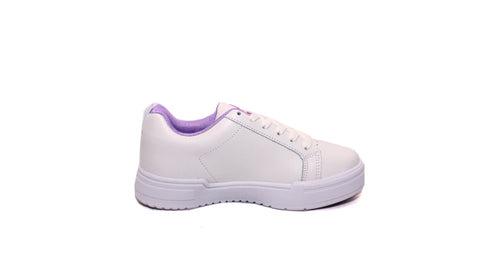 TENIS CASUAL PARA NIÑA ZIMA 7260 BLANCO/LILA