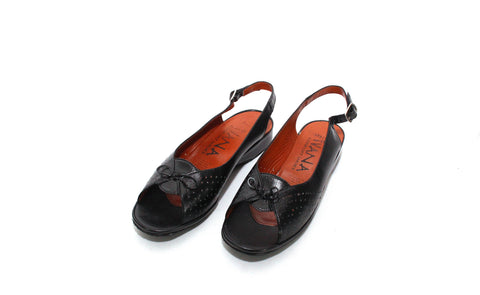 SANDALIA CASUAL PARA DAMA IVANA 202 NEGRO