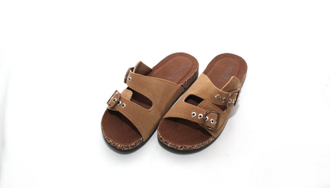 SANDALIA TIPO BIO PARA DAMA BERLIN 798201 CAMEL