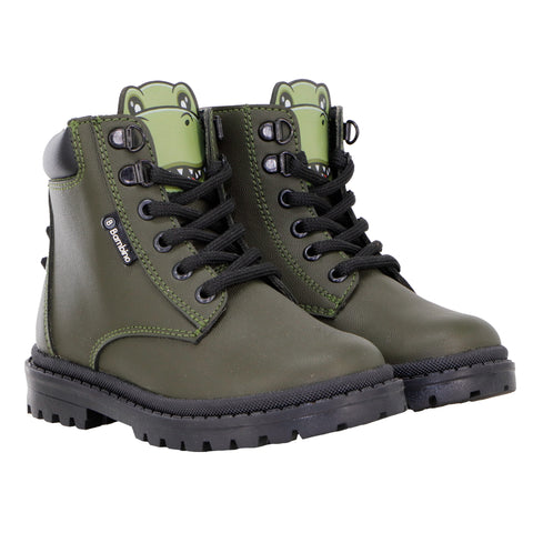 BOTA CASUAL PARA NIÑO BAMBINO BA6353 VERDE