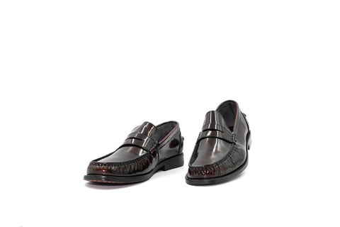 MOCASÍN FORMAL PARA HOMBRE CAMO 1212 VINO EN PIEL