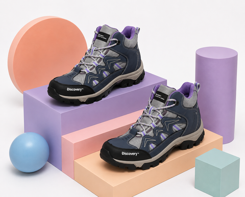 BOTA OUTDOOR PARA MUJER DISCOVERY 2505 AZUL