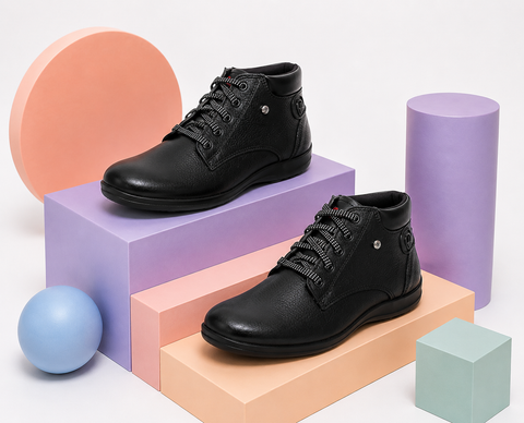 BOTÍN CASUAL PARA MUJER EPIDEMIA 5501 RAINBOW NEGRO
