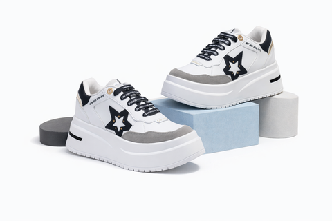 GOSH 034WT-01 BLANCO/GRIS/NEGRO