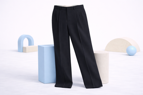 PANTALÓN DE VESTIR YALE REGULAR FIT CON PINZAS 1768
