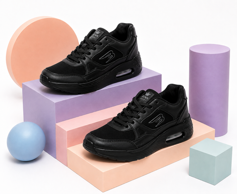 TENIS DEPORTIVO PARA MUJER BENN SPORT 907 NEGRO TOTAL