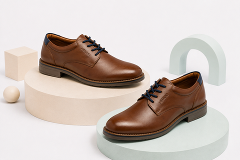 ZAPATO CASUAL PARA HOMBRE MERANO 45040 ATANADO COÑAC