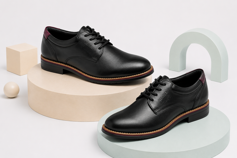 ZAPATO CASUAL PARA HOMBRE MERANO 45040 FLOR ENTERA NEGRO