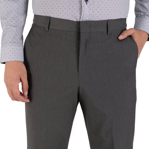 PANTALÓN DE VESTIR YALE REGULAR FIT SIN PINZAS 0342