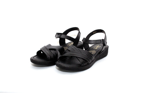 SANDALIA CASUAL PARA DAMA RELAX 399 NEGRO