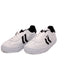 TENIS CASUAL  ZIMA 7360 BLANCO/NEGRO EN PIEL