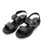 SANDALIA CASUAL PARA DAMA RELAX 127 NEGRO