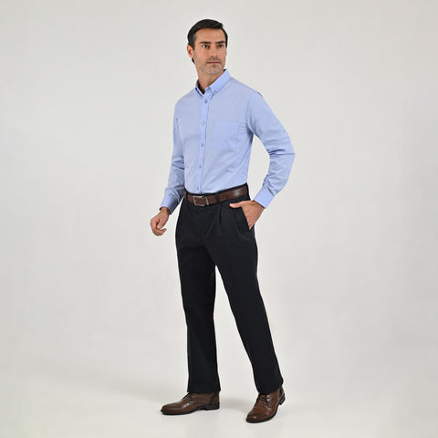 CAMISA CASUAL YALE MANGA LARGA REGULAR FIT 4220