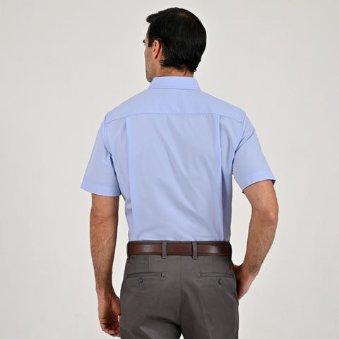 CAMISA CASUAL YALE MANGA CORTA LISA REGULAR FIT 2202