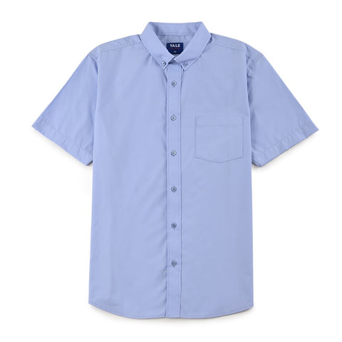 CAMISA CASUAL YALE MANGA CORTA LISA REGULAR FIT 2202