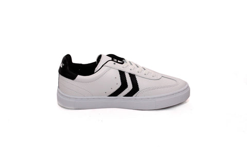 TENIS CASUAL  ZIMA 7360 BLANCO/NEGRO EN PIEL