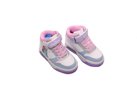 TENIS CON IMAGINACION FROZEN 3003 BLANCO/AZUL