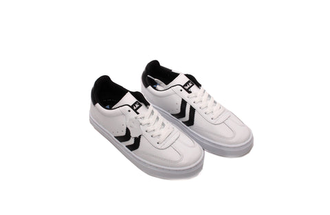 TENIS CASUAL  ZIMA 7360 BLANCO/NEGRO EN PIEL