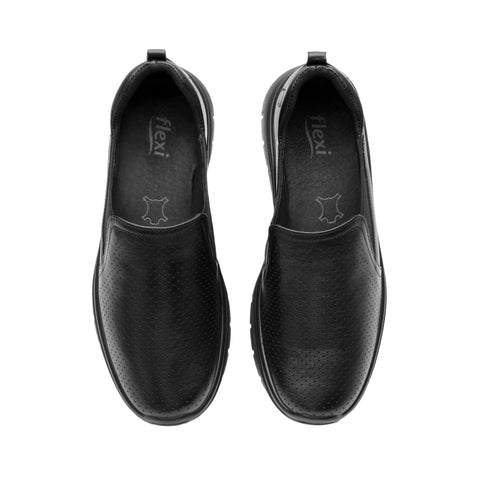 MOCASÍN CONFORT PARA DAMA FLEXI 130210 NEGRO