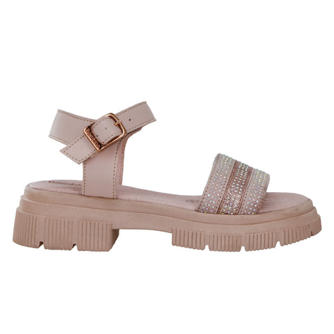 SANDALIA CASUAL PARA NIÑA BAMBINO BM920 NUTTY