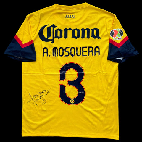 Jersey Firmado Aquivaldo Mosquera - América
