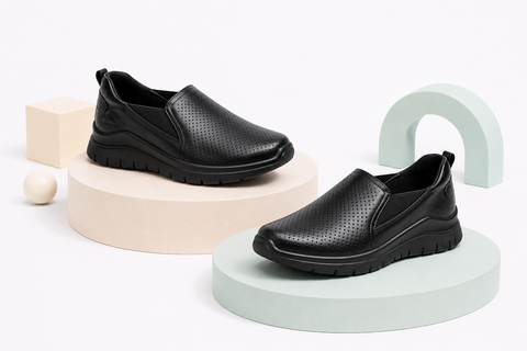 MOCASÍN CONFORT PARA DAMA FLEXI 130210 NEGRO