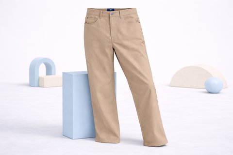 PANTALÓN CANASTA YALE SIN PINZAS REGULAR FIT 1010