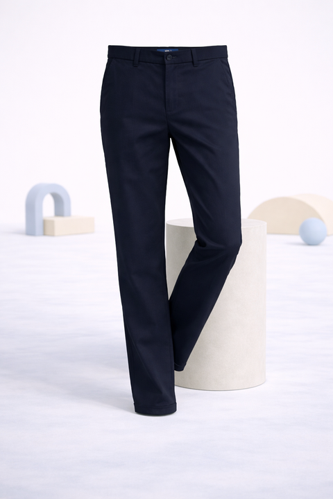 PANTALÓN CASUAL YALE SIN PINZAS MODERN SLIM FIT 0872