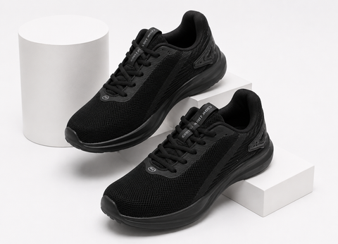 TENIS DEPORTIVO UNISEX COURT 4041 NEGRO/NEGRO