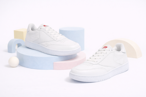 TENIS CASUAL UNISEX ZIMA 7393 PIEL BLANCO TOTAL
