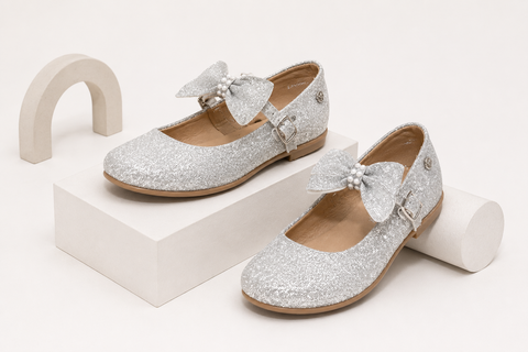 ZAPATILLA CASUAL PARA NIÑA KARSTEN 62601-24-F PLATA