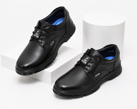 ZAPATO ESCOLAR PARA NIÑO YUYIN 24320 NEGRO