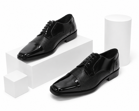 ZAPATO DE VESTIR PARA HOMBRE EVOLUCIÓN 20451 NEGRO
