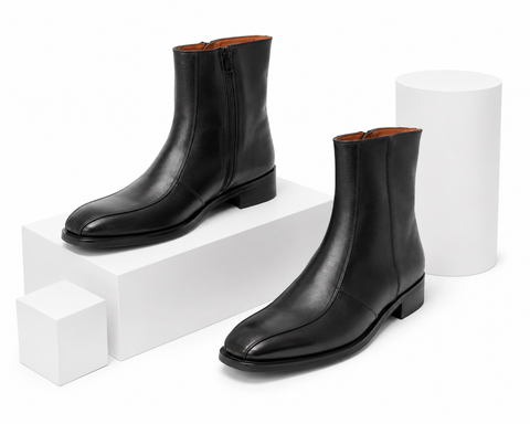 BOTA DE VESTIR PARA HOMBRE D MARCO 107 NEGRO